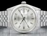 Rolex Datejust 36 Argento Jubilee 1601 Silver Lining